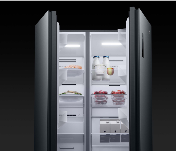 Lodówka XIAOMI MIJIA MRS62ESSMPAEU Side by Side No Frost 177cm Srebrna WiFi 621L - 1542376 - zdjęcie 9
